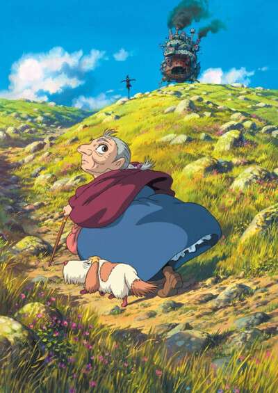 پوستر Howl’s Moving Castle