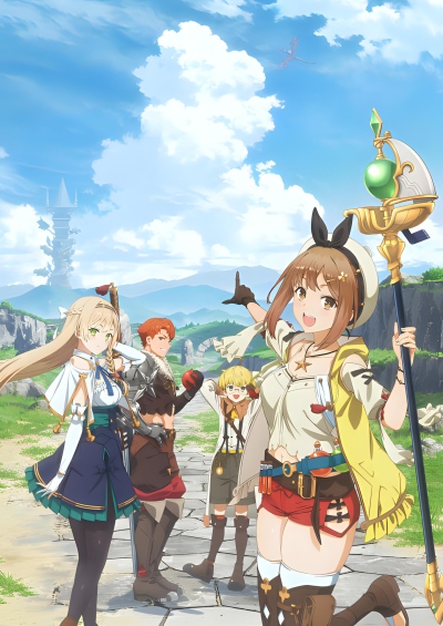 پوستر Ryza no Atelier: Tokoyami no Joou to Himitsu no Kakurega