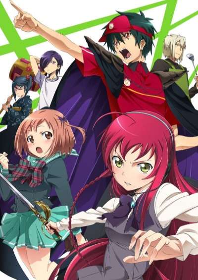 پوستر Hataraku Maou-sama!