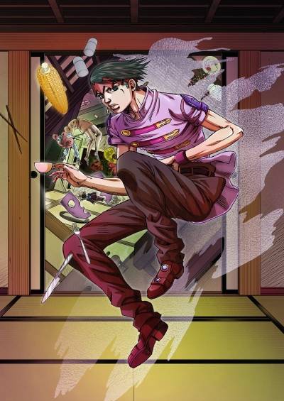 پوستر Kishibe Rohan wa Ugokanai