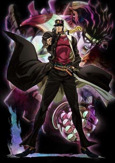 پوستر JoJo’s Bizarre Adventure: Stardust Crusaders