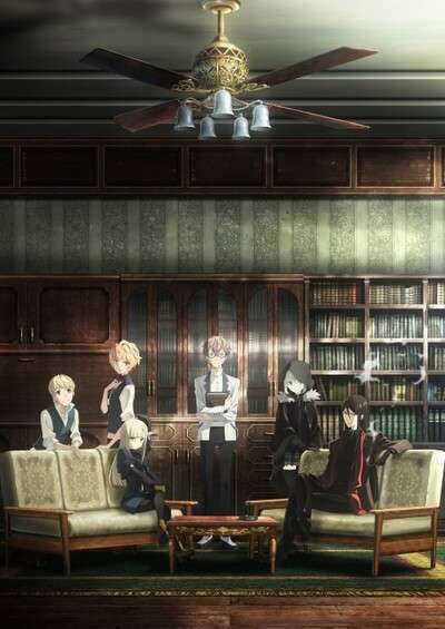پوستر Lord El-Melloi II Sei no Jikenbo: Rail Zeppelin Grace Note – Hakamori to Neko to Majutsushi