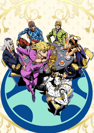 پوستر JoJo’s Bizarre Adventure: Golden Wind