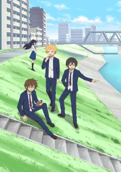 پوستر Danshi Koukousei no Nichijou
