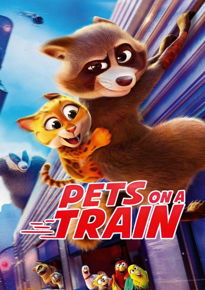 پوستر Pets on a Train 2025